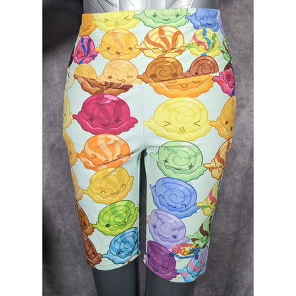 Kawaii Universe Cute Gelato Argyle Bike Shorts