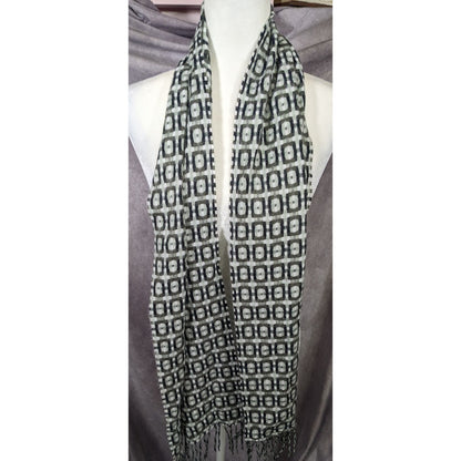 D&Y Softer Than Cashmere Geometric Korean Scarf