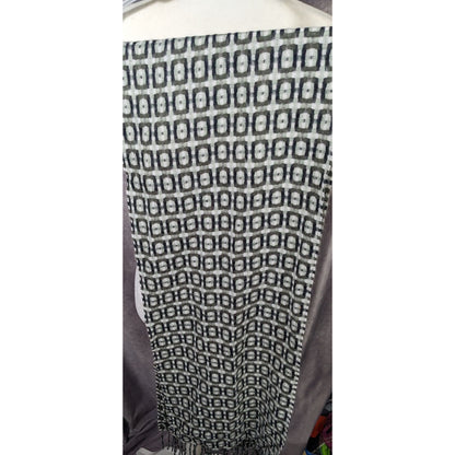 D&Y Softer Than Cashmere Geometric Korean Scarf