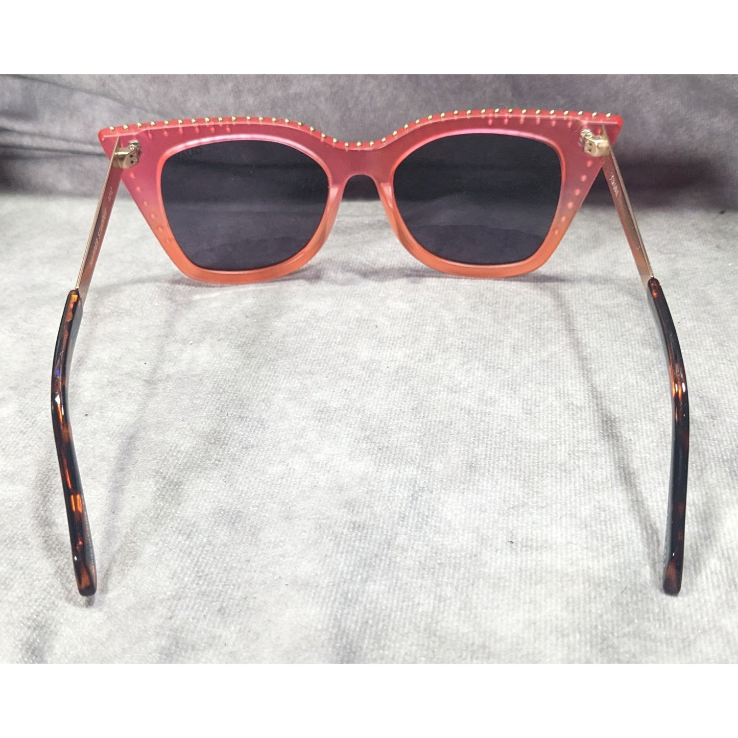 Quay Australia Harper Studded Sunset Cateye Sunglasses