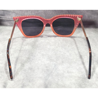 Quay Australia Harper Studded Sunset Cateye Sunglasses