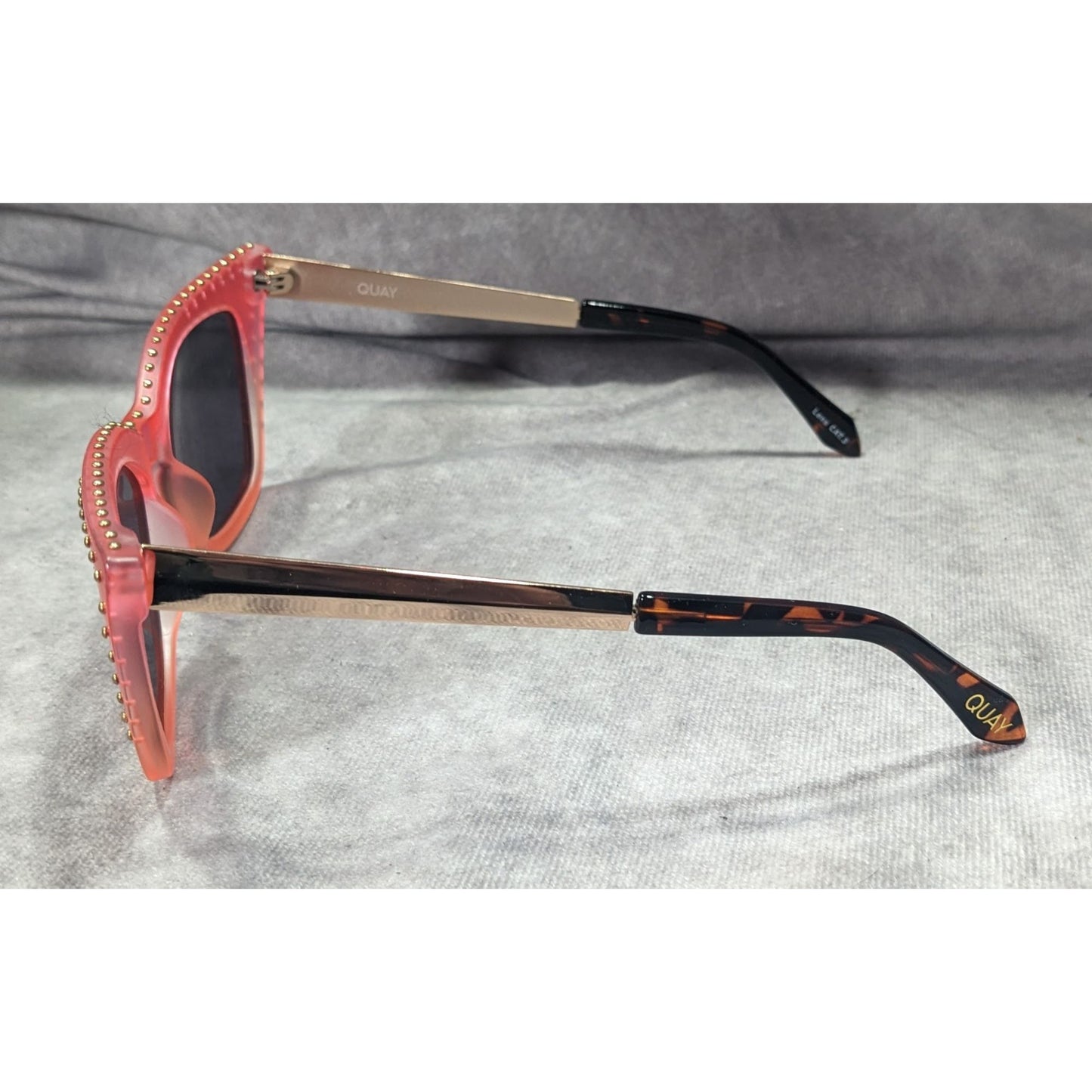 Quay Australia Harper Studded Sunset Cateye Sunglasses