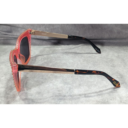 Quay Australia Harper Studded Sunset Cateye Sunglasses
