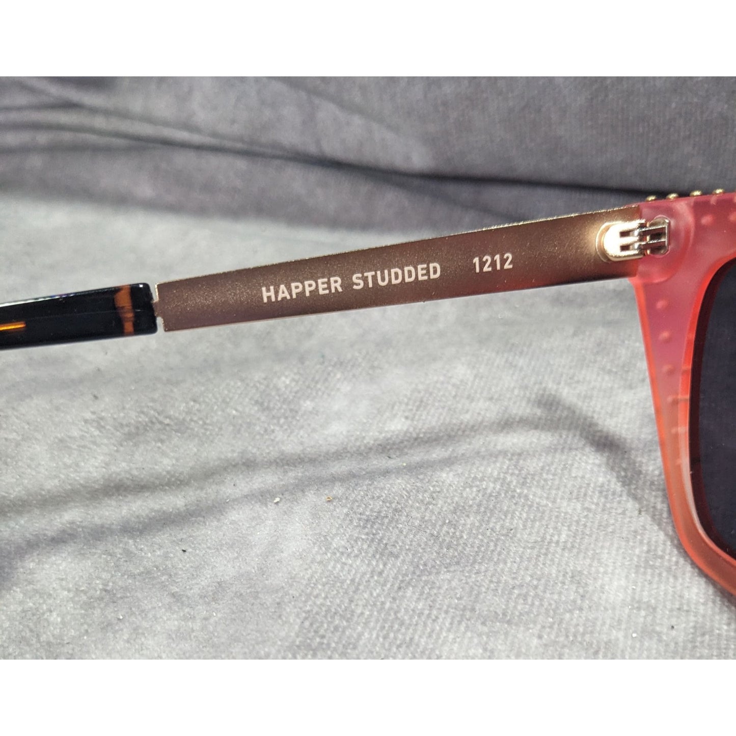 Quay Australia Harper Studded Sunset Cateye Sunglasses