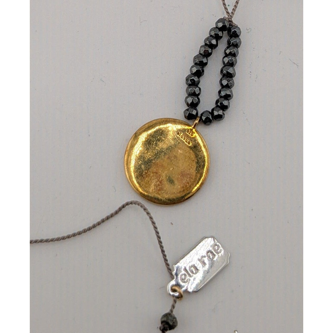 Ella Rae 14K Gold Over Sterling Silver Necklace With CZ Stars & Adjustable Cord