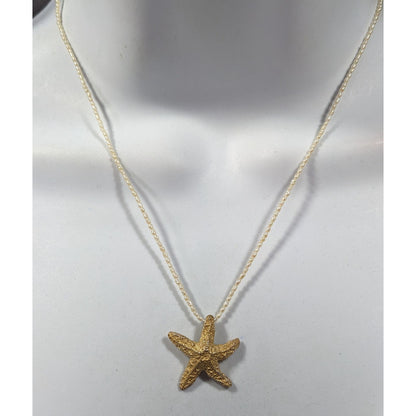 Michael Michaud Freshwater Pearl With Starfish Pendant Necklace