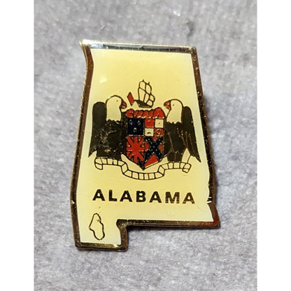 Alabama State Seal Collectible Lapel Pin