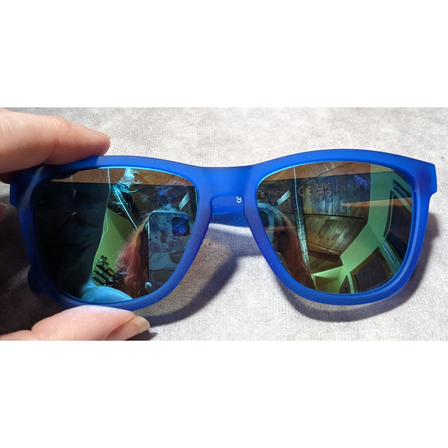 GoodR Falkor's Fever Dream Blue Mirror Sunglasses