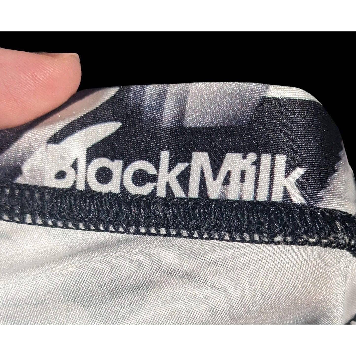Black Milk Black And White Geometric Print Leggings Size XS