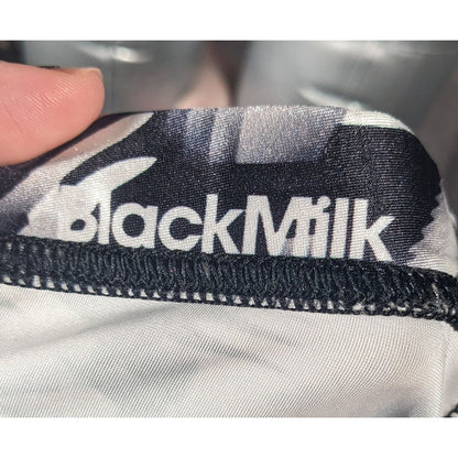 Black Milk Black And White Geometric Print Leggings Size XS