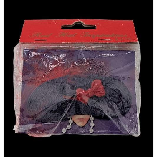 Vintage Red Hat Inspirations Shanghai Catherine Brooch