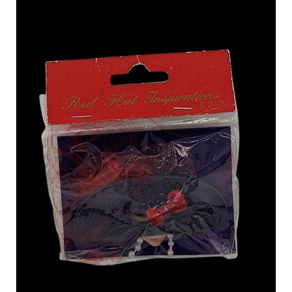 Vintage Red Hat Inspirations Shanghai Catherine Brooch