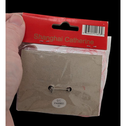 Vintage Red Hat Inspirations Shanghai Catherine Brooch