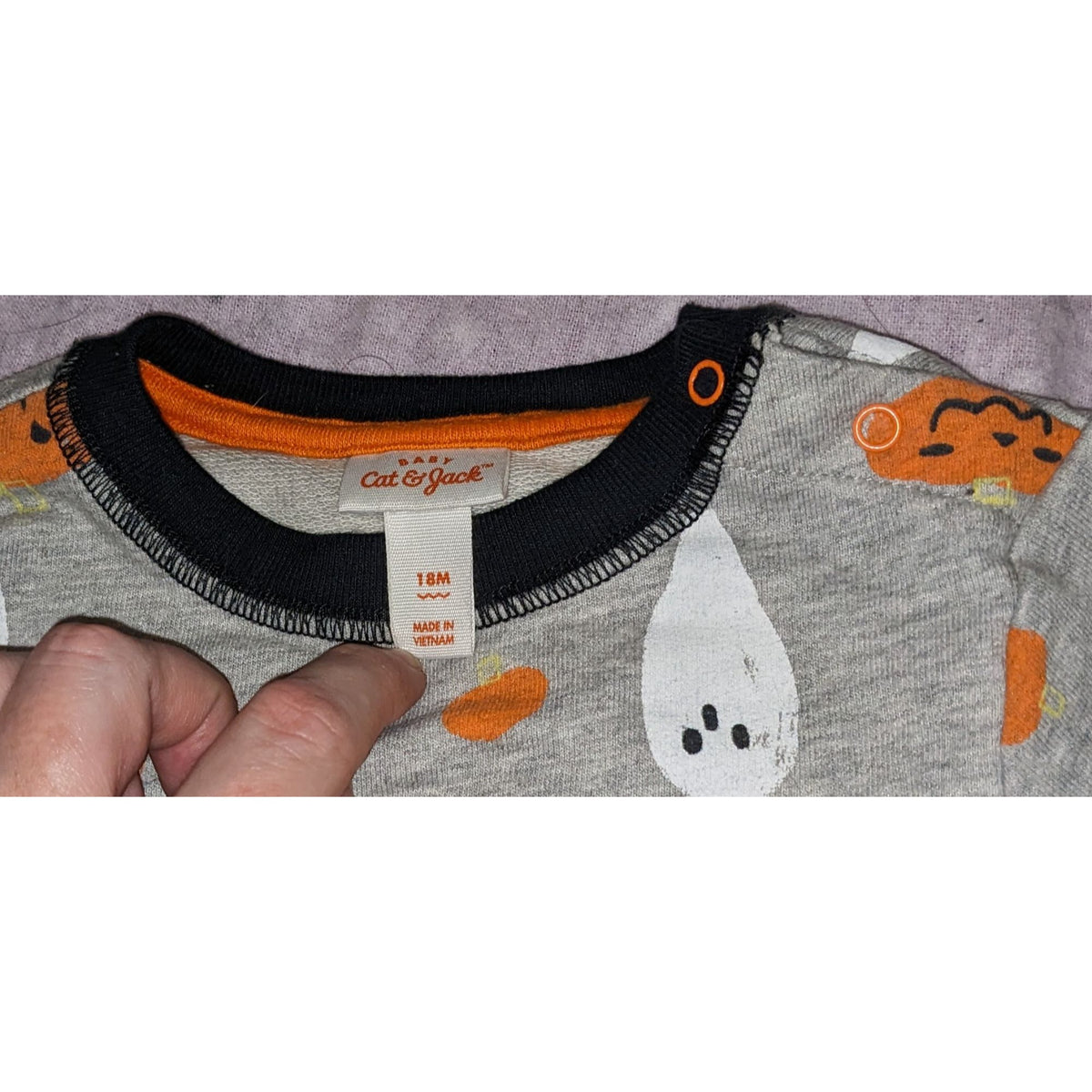 Halloween Baby Clothes Bundle 6M 18M Ghost Pumpkin Witch Spooky Fall Outfit