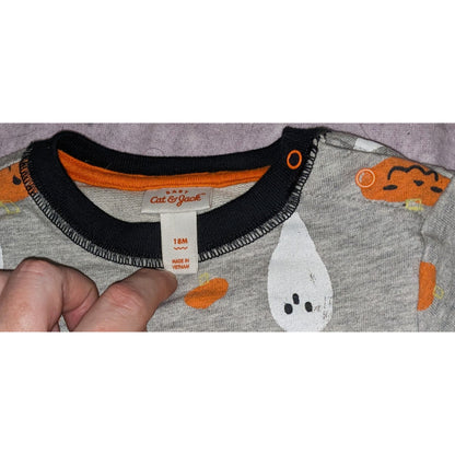 Halloween Baby Clothes Bundle 6M 18M Ghost Pumpkin Witch Spooky Fall Outfit