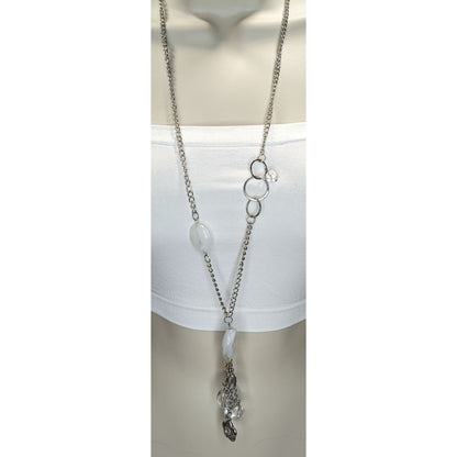 Y2K Retro Floral Cluster Charm Pendant Necklace
