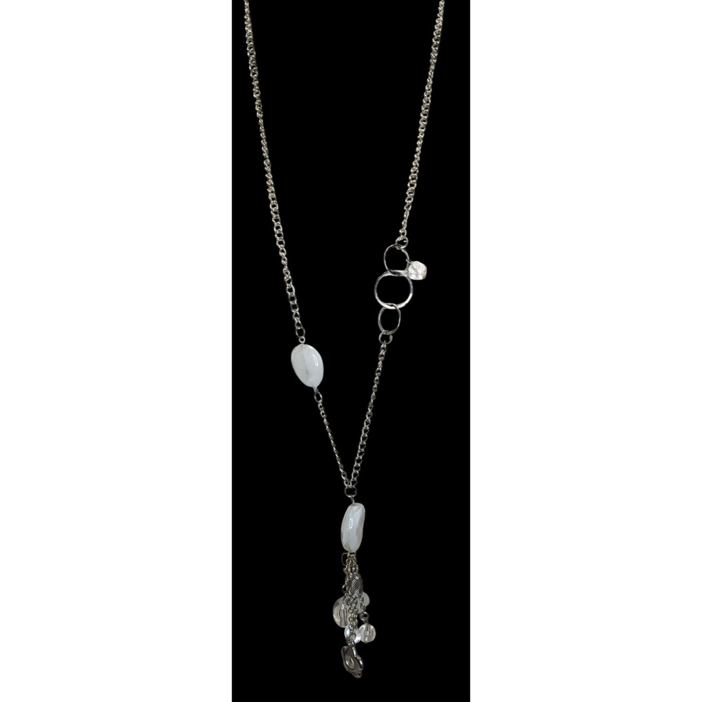 Y2K Retro Floral Cluster Charm Pendant Necklace