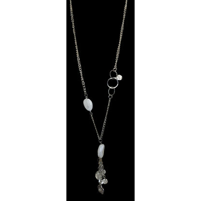 Y2K Retro Floral Cluster Charm Pendant Necklace