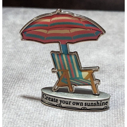 Create Your Own Sunshine Mini Beach Chair Decor Figure