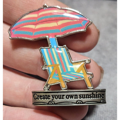 Create Your Own Sunshine Mini Beach Chair Decor Figure