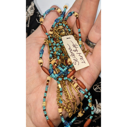 Vintage Premier Designs Sedona Boho Southwestern Layered Necklace NWT