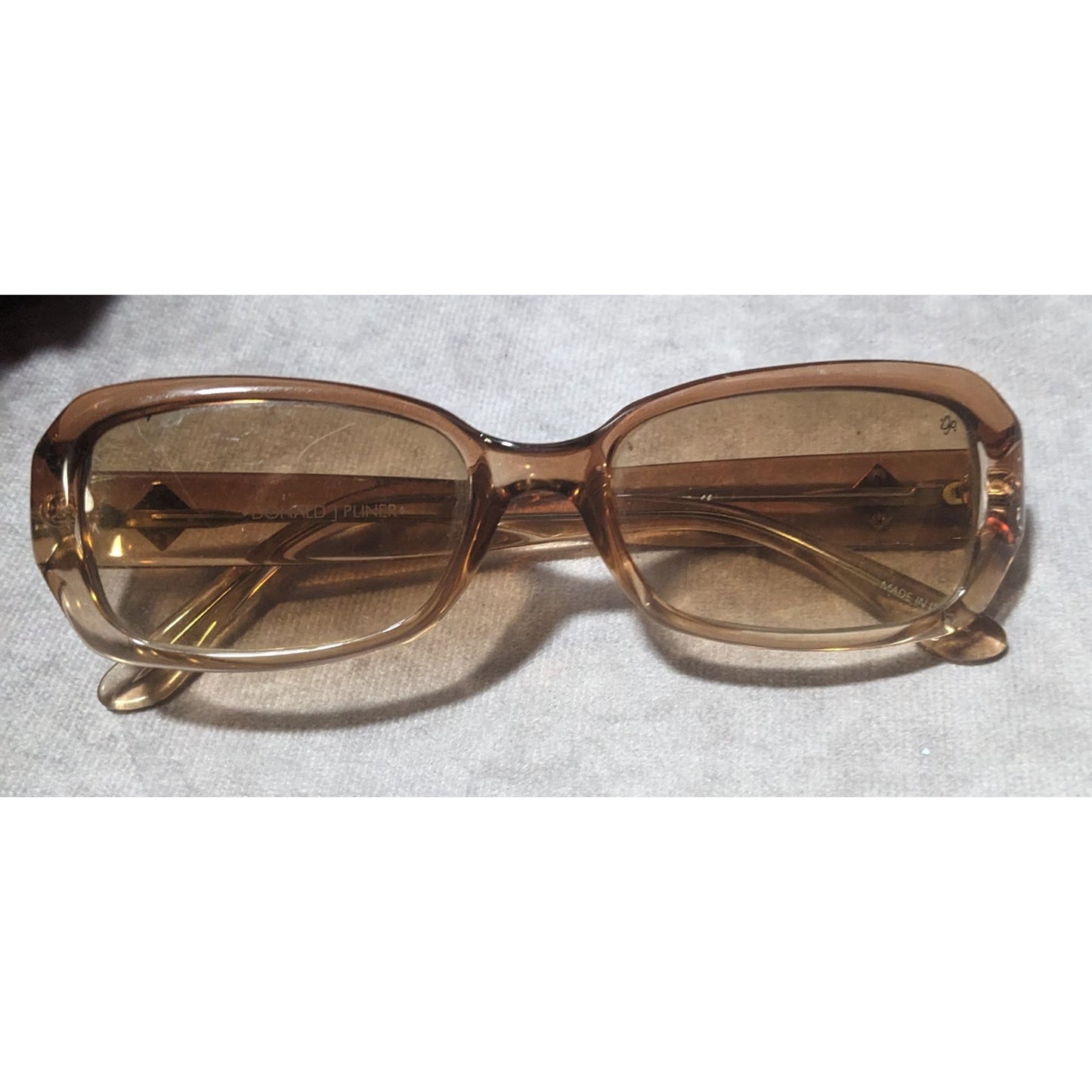 Vintage Donald J Pilner Translucent Sunglasses