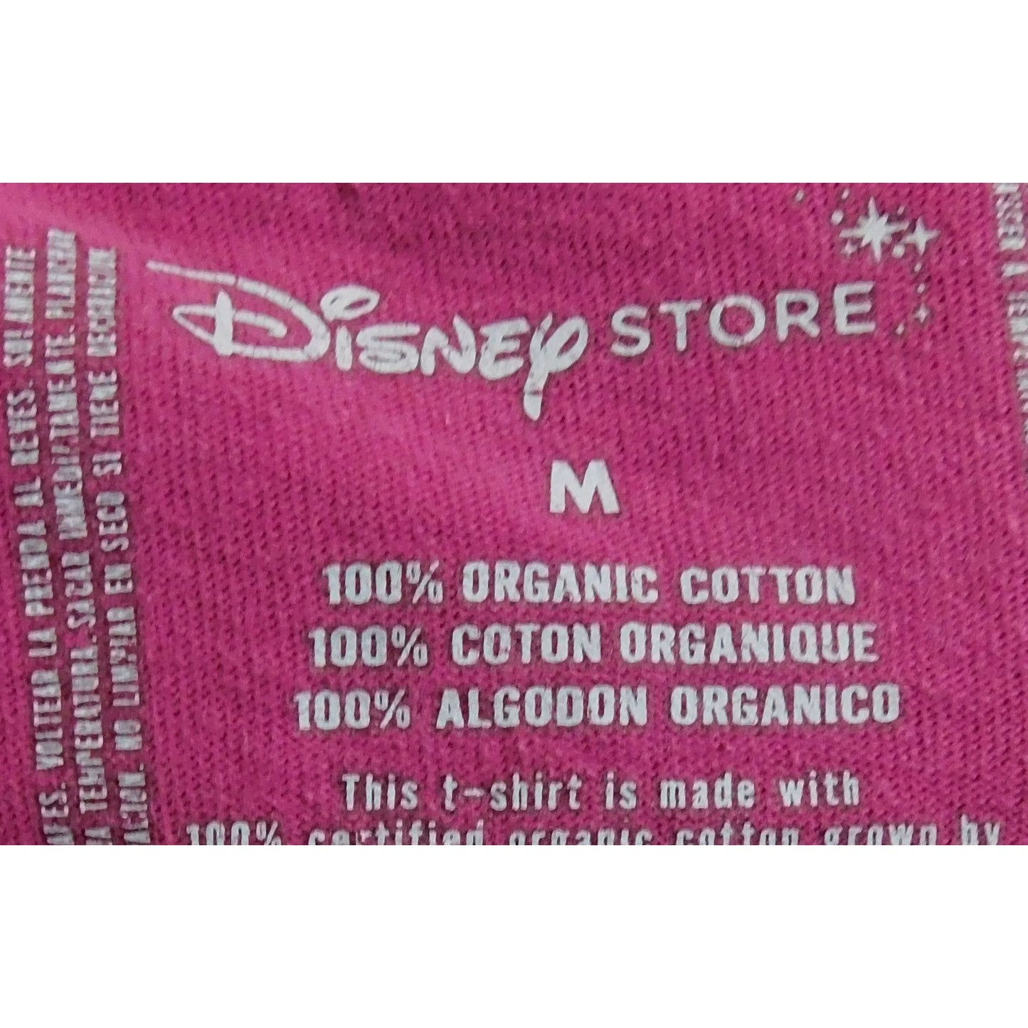 Disney Store Mickey And Minnie Glitter Scroll Tee