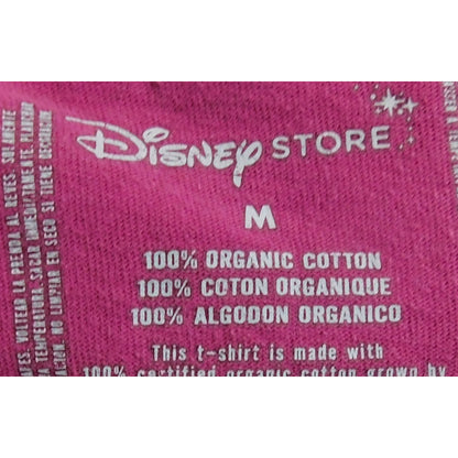 Disney Store Mickey And Minnie Glitter Scroll Tee