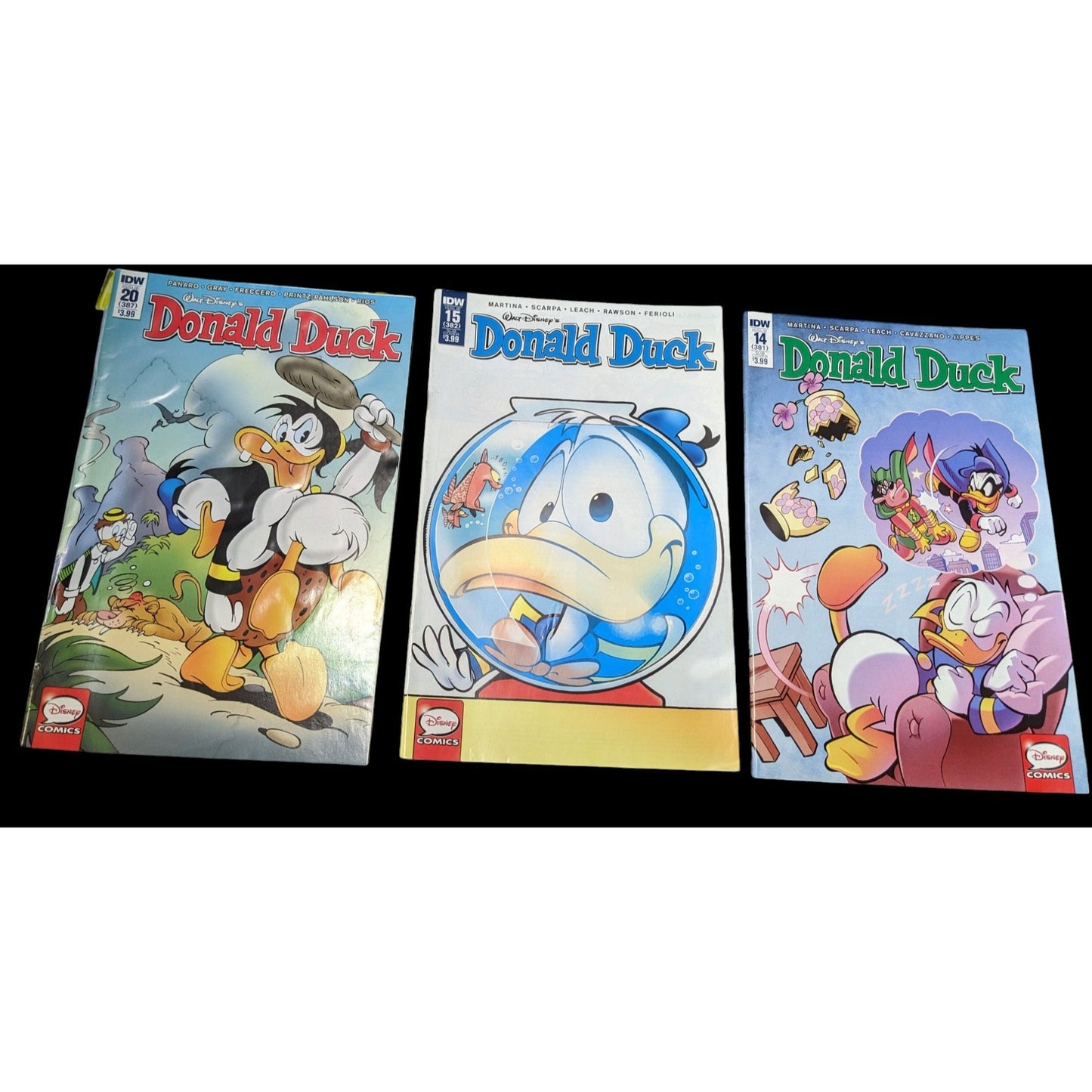 Donald Duck Walt Disney Comic Book Bundle