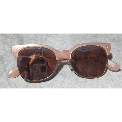 Foster Grant Light Pink Heidi Mirror Sunglasses