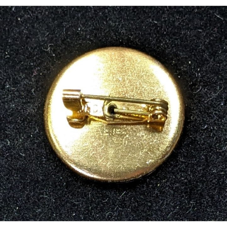 Vintage Rainbow "Jesus Loves You!" Round Pinback Button Religious Inspirational Pin