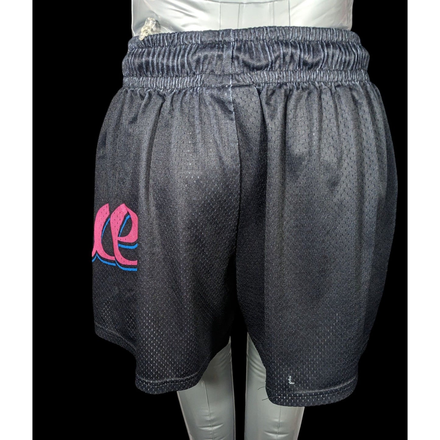 Deuce Clothing Black And Pink Athletic Shorts Size Small