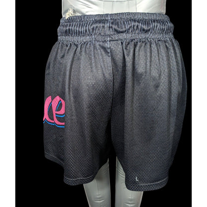 Deuce Clothing Black And Pink Athletic Shorts Size Small