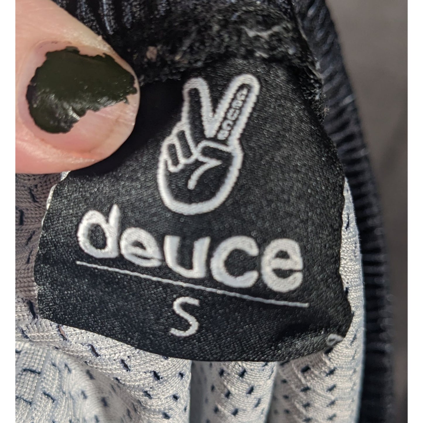 Deuce Clothing Black And Pink Athletic Shorts Size Small