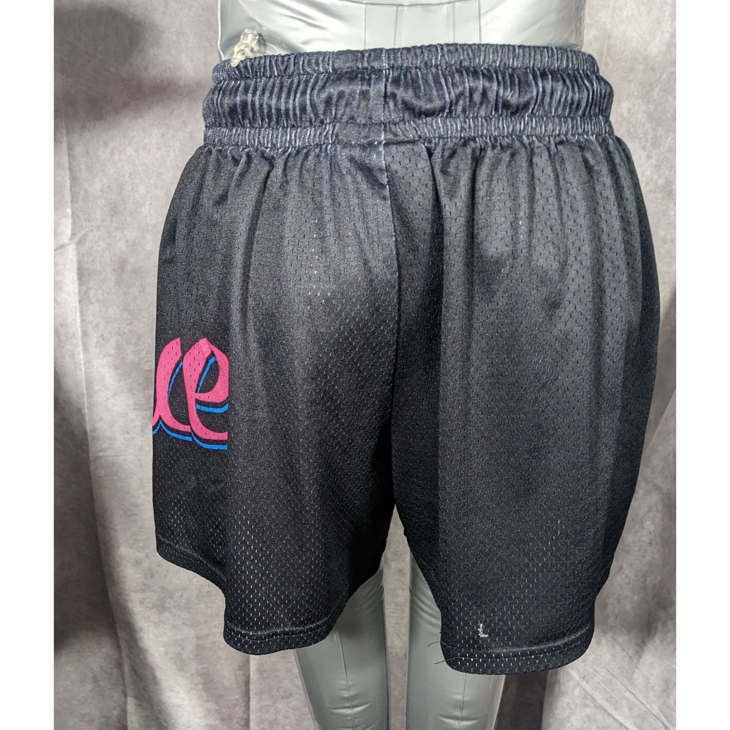 Deuce Clothing Black And Pink Athletic Shorts Size Small
