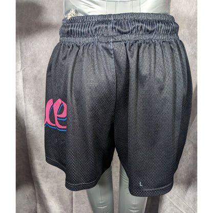 Deuce Clothing Black And Pink Athletic Shorts Size Small