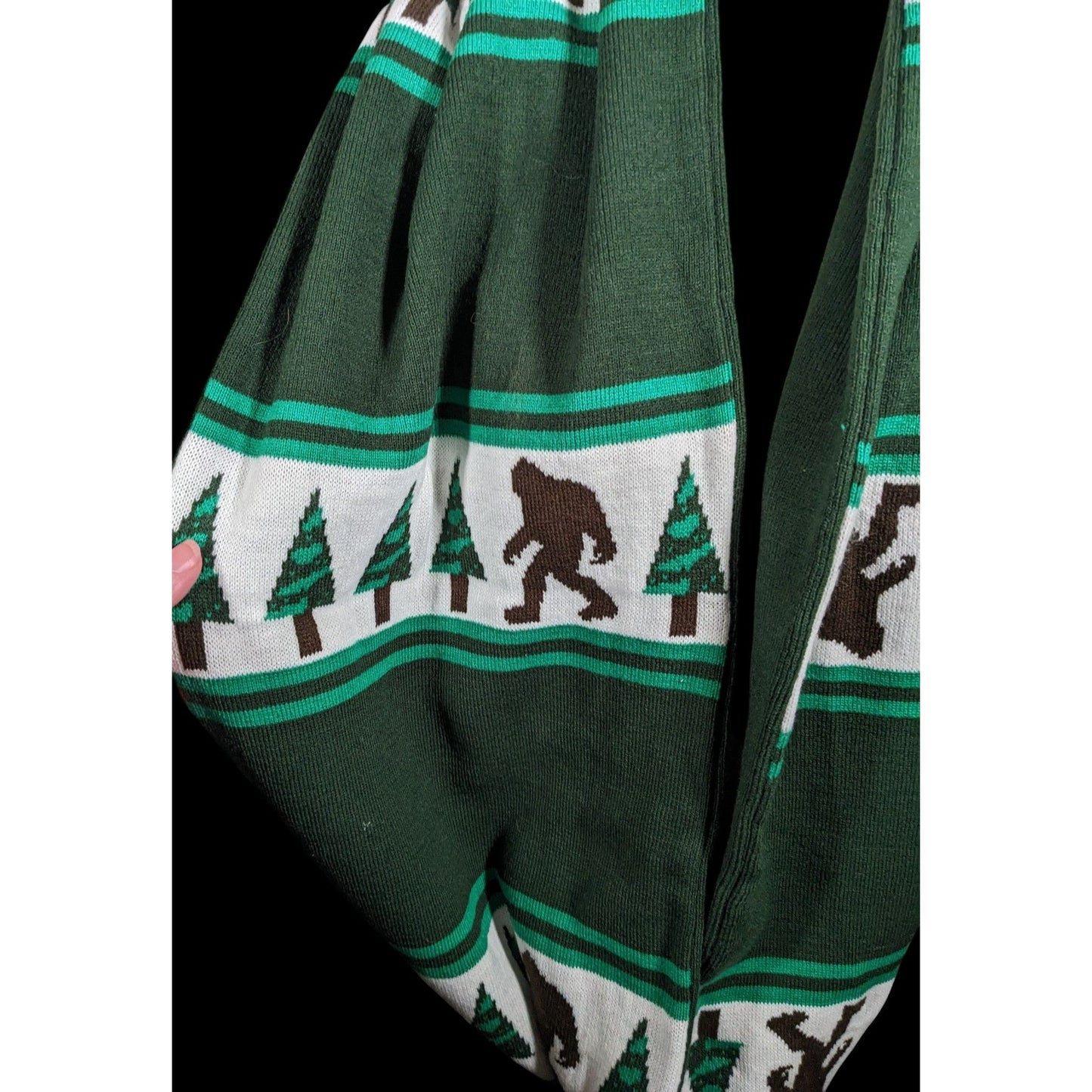 Kavu Sasquatch Arlo Green Infinity  Scarf