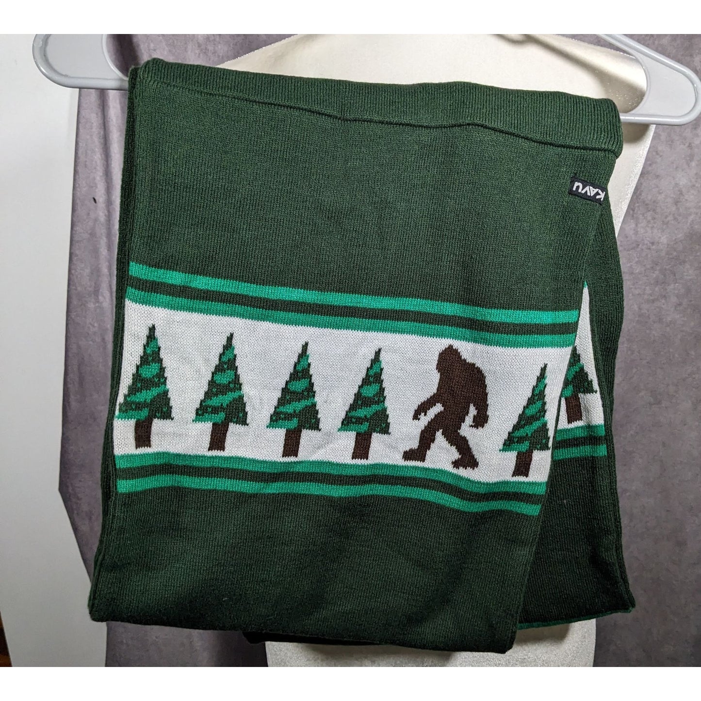 Kavu Sasquatch Arlo Green Infinity  Scarf