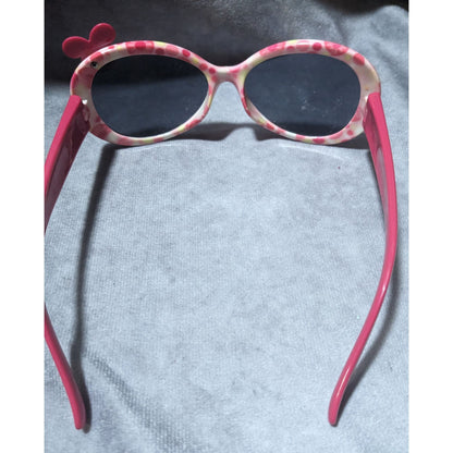 Kids Pink And Yellow Minnie Mouse Sunglasses