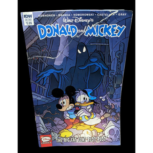 Donald And Mickey The Big Fat Blot Plot Comic Book