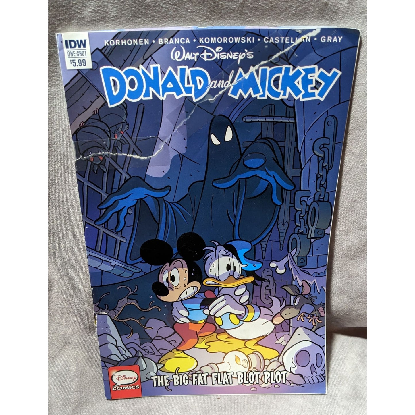 Donald And Mickey The Big Fat Blot Plot Comic Book