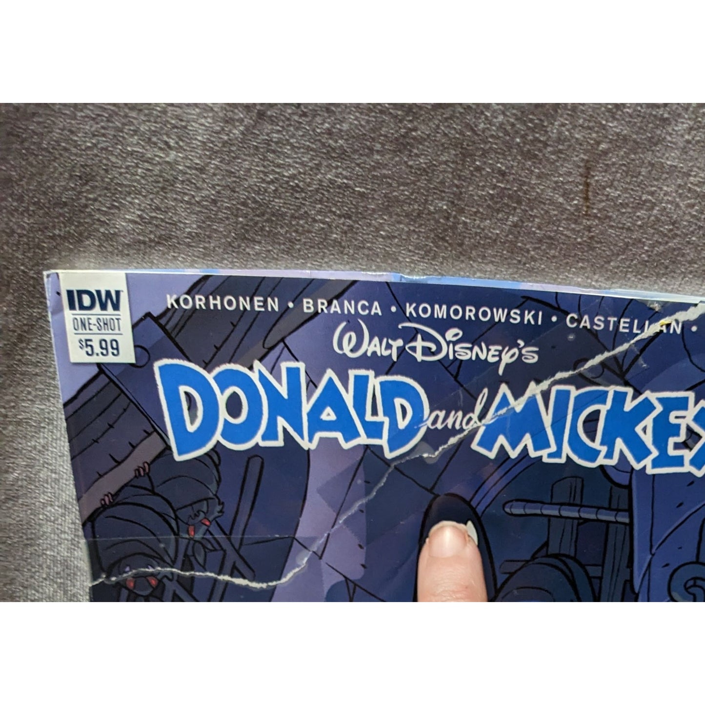 Donald And Mickey The Big Fat Blot Plot Comic Book