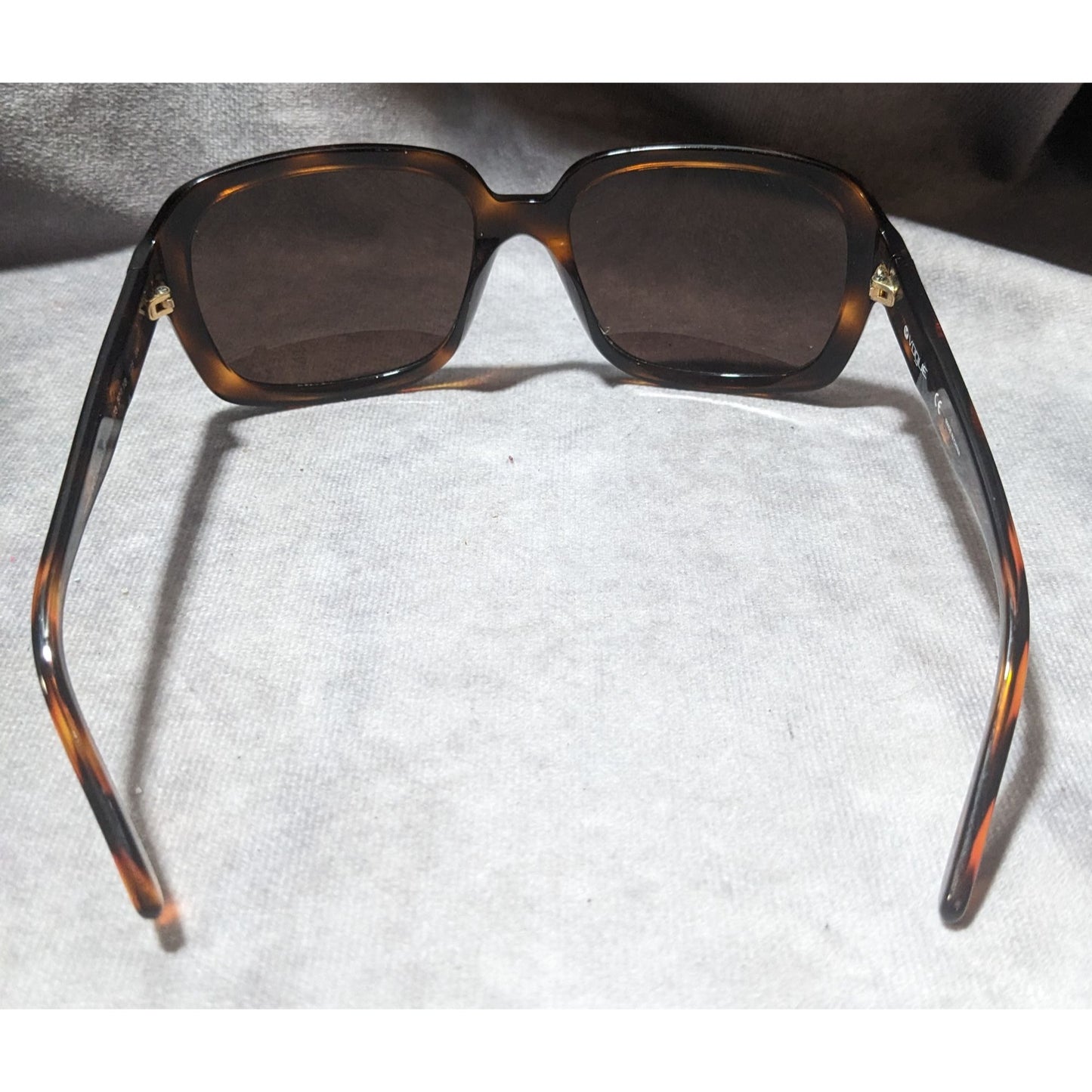 Vogue Rhinestone Glam Tortoise Sunglasses