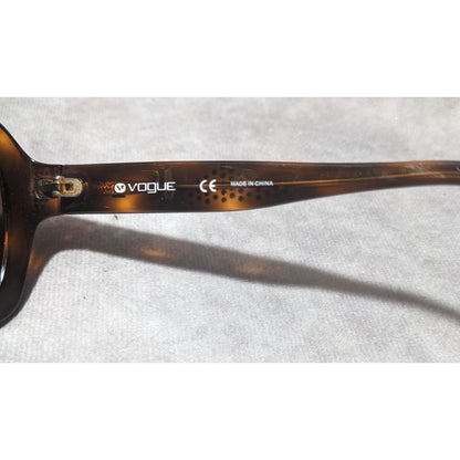 Vogue Rhinestone Glam Tortoise Sunglasses