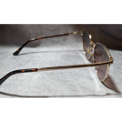 Frye & Co. Gold And Tortoise DG0921 Sunglasses