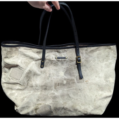 Kempton & Co NY Tough Distressed Canvas Tote