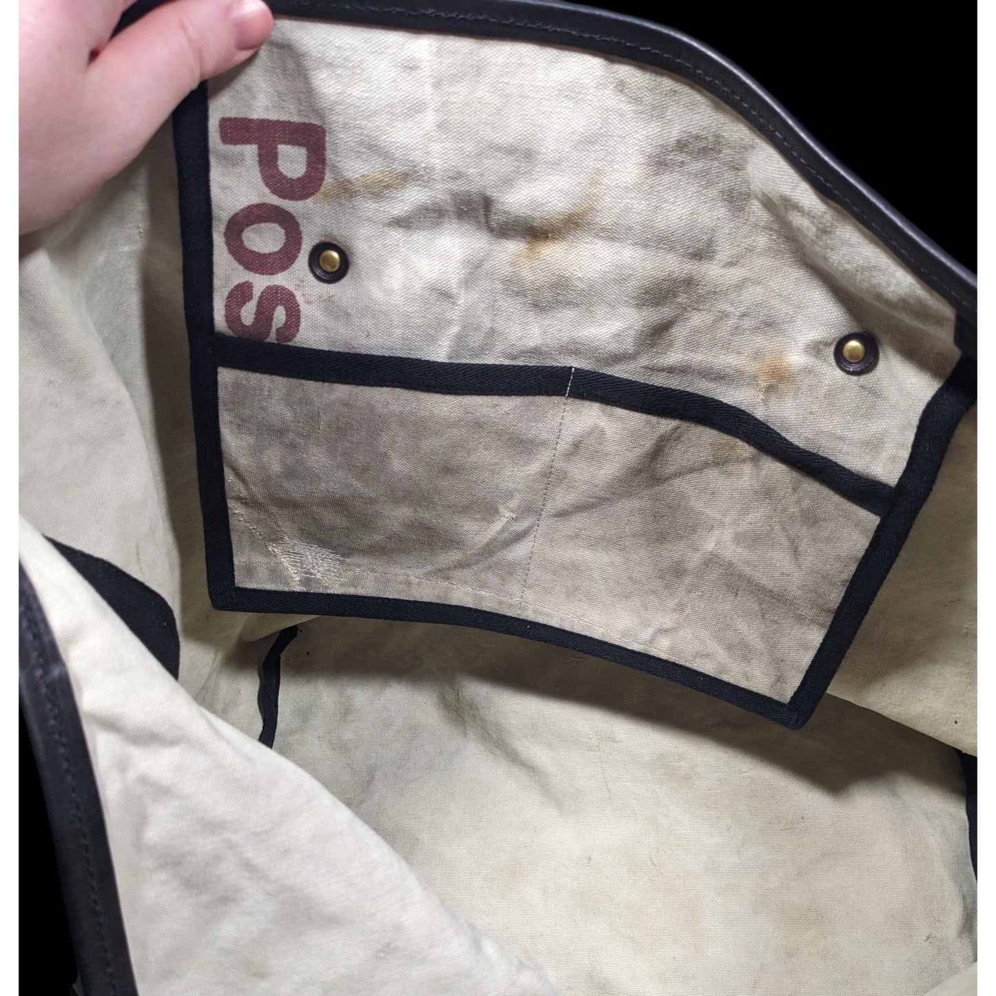 Kempton & Co NY Tough Distressed Canvas Tote