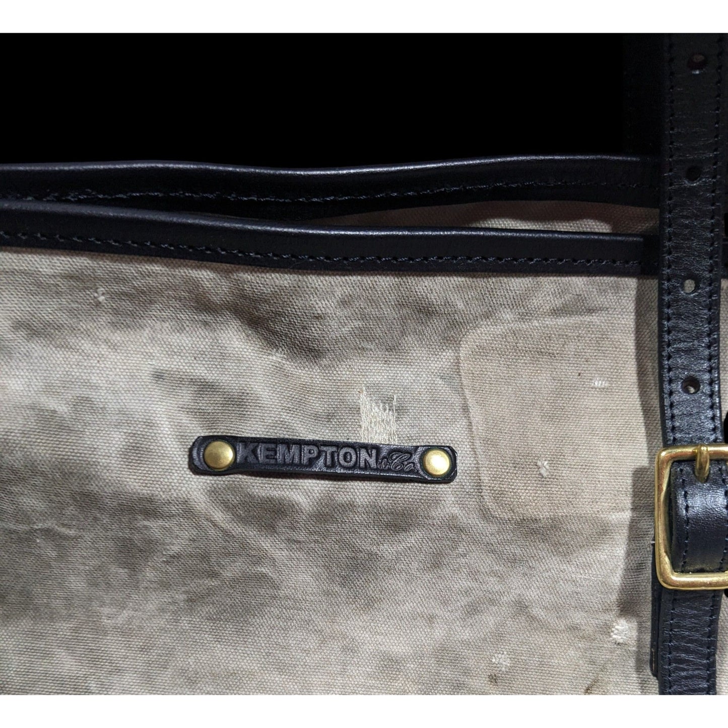 Kempton & Co NY Tough Distressed Canvas Tote