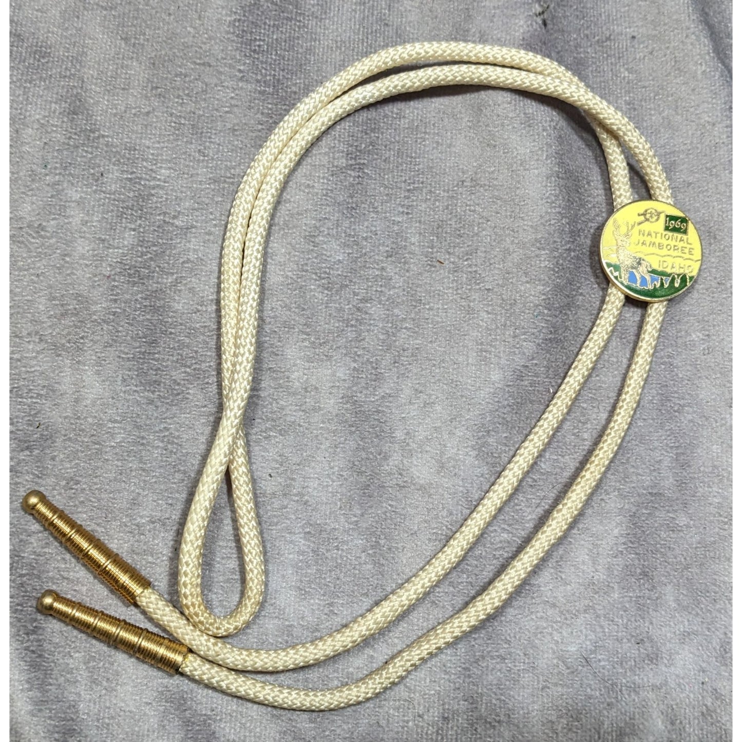 Vintage 1969 National Jamboree Idaho Bolo Tie
