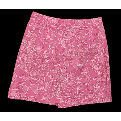 Vintage Pink Paisley Wrap Skort by White Stag